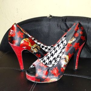 New Iron Fist Flashy Platform Heels.